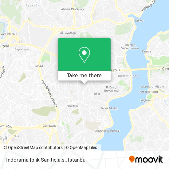 Indorama Iplik San.tic.a.s. map