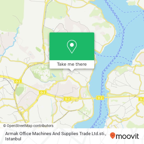 Armak Office Machines And Supplies Trade Ltd.sti. map