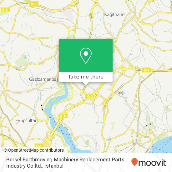 Bersel Earthmoving Machinery Replacement Parts Industry Co.ltd. map