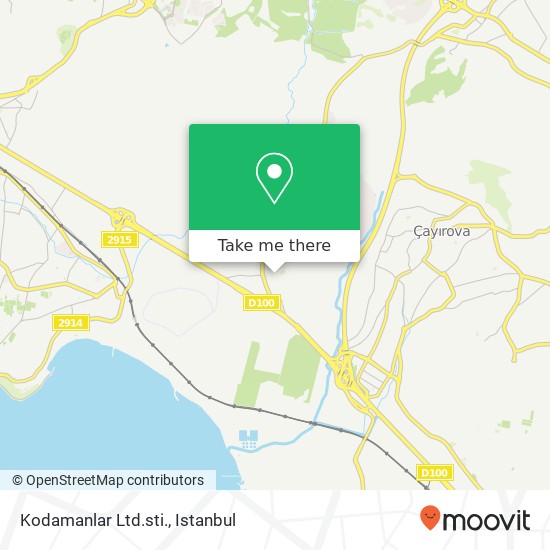 Kodamanlar Ltd.sti. map