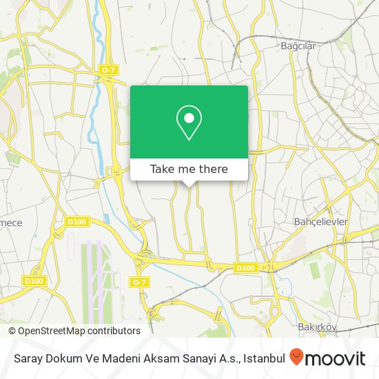 Saray Dokum Ve Madeni Aksam Sanayi A.s. map