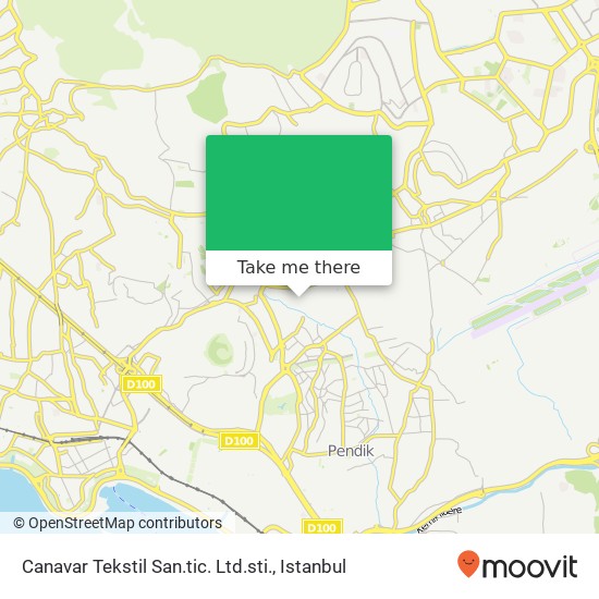 Canavar Tekstil San.tic. Ltd.sti. map