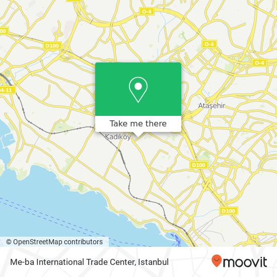 Me-ba International Trade Center map