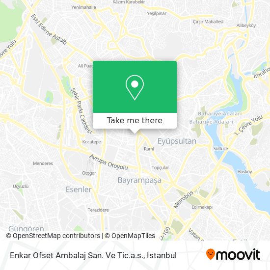 Enkar Ofset Ambalaj San. Ve Tic.a.s. map
