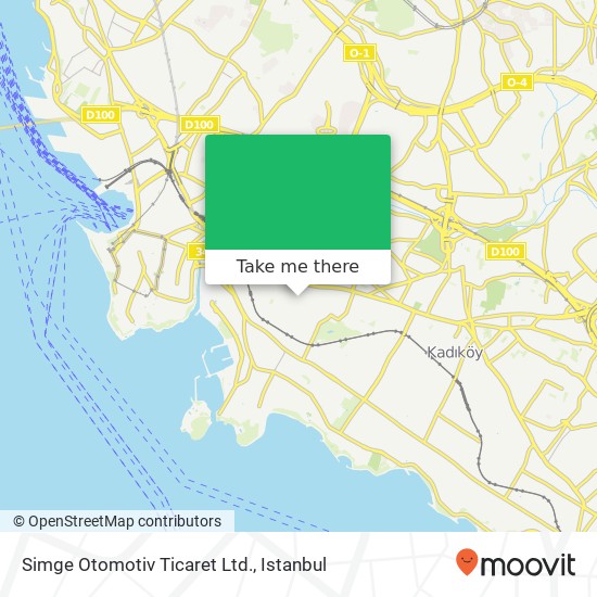 Simge Otomotiv Ticaret Ltd. map