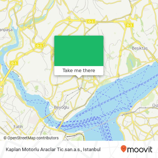 Kaplan Motorlu Araclar Tic.san.a.s. map