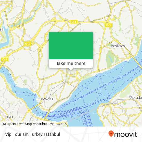Vip Tourism Turkey map
