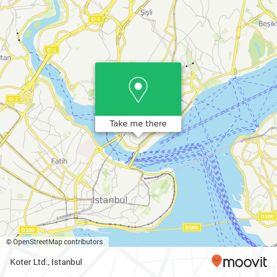 Koter Ltd. map