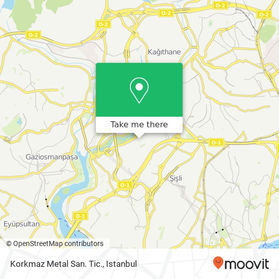 Korkmaz Metal San. Tic. map