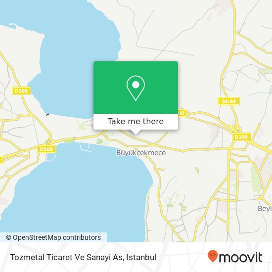 Tozmetal Ticaret Ve Sanayi As map