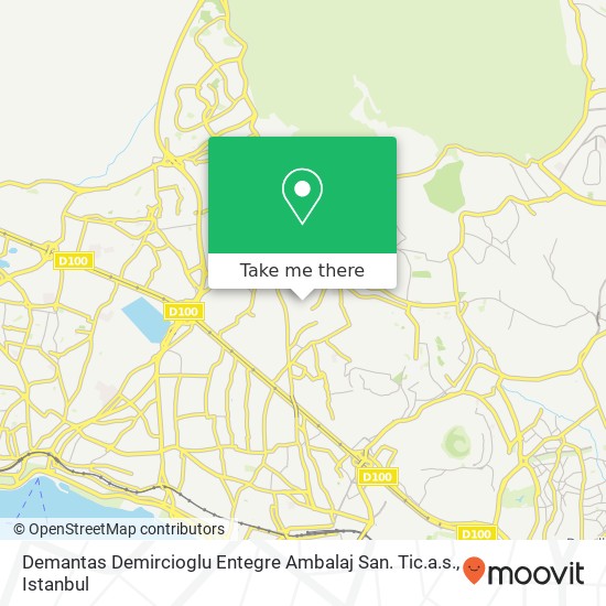 Demantas Demircioglu Entegre Ambalaj San. Tic.a.s. map