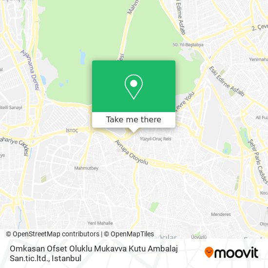 Omkasan Ofset Oluklu Mukavva Kutu Ambalaj San.tic.ltd. map