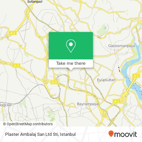 Plaster Ambalaj San Ltd Sti map