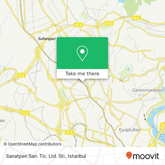 Sanatpen San. Tic. Ltd. Sti. map