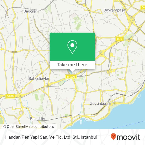 Handan Pen Yapi San. Ve Tic. Ltd. Sti. map