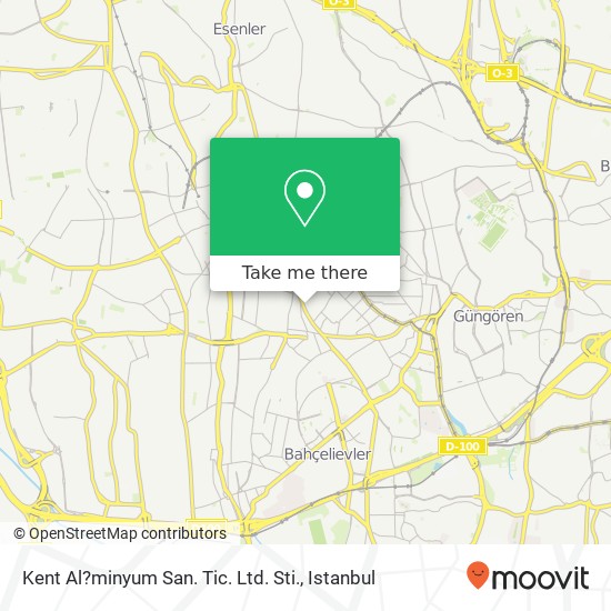 Kent Al?minyum San. Tic. Ltd. Sti. map