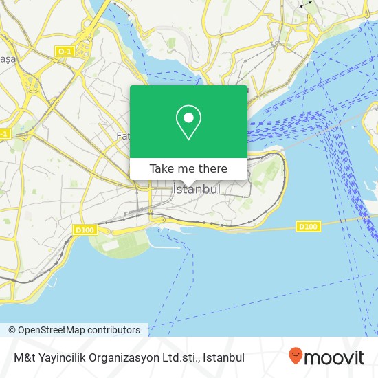 M&t Yayincilik Organizasyon Ltd.sti. map