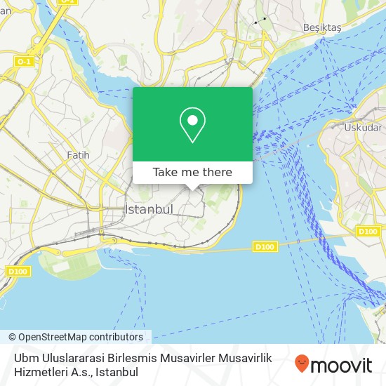 Ubm Uluslararasi Birlesmis Musavirler Musavirlik Hizmetleri A.s. map