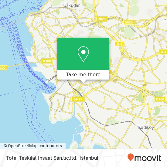 Total Teskilat Insaat San.tic.ltd. map