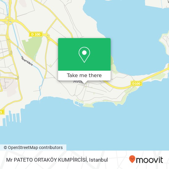 Mr PATETO ORTAKÖY KUMPİRCİSİ map