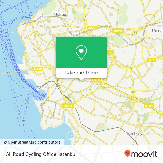 All Road Cycling Office map