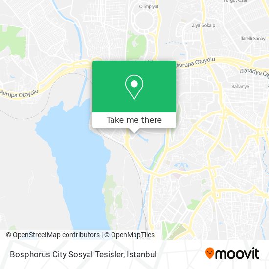 Bosphorus City Sosyal Tesisler map