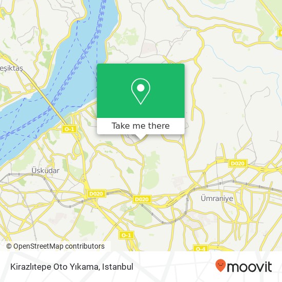 Kirazlıtepe Oto Yıkama map