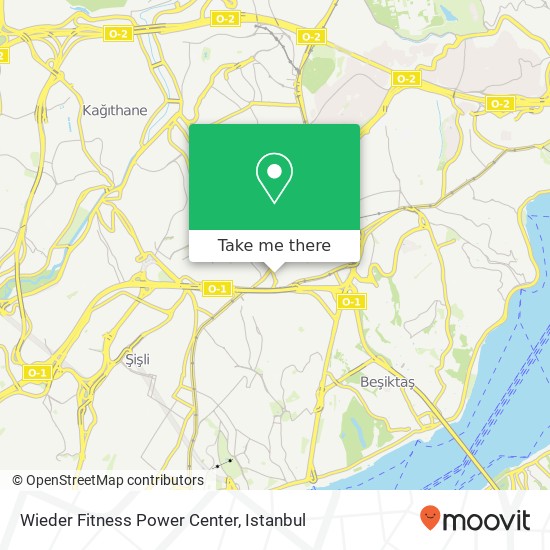 Wieder Fitness Power Center map