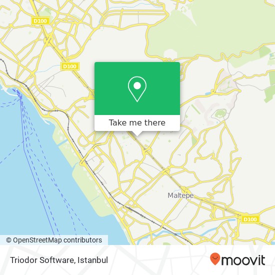 Triodor Software map
