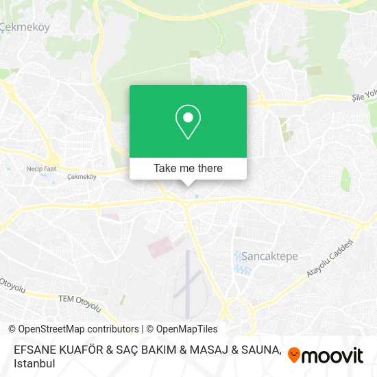 EFSANE KUAFÖR & SAÇ BAKIM & MASAJ & SAUNA map