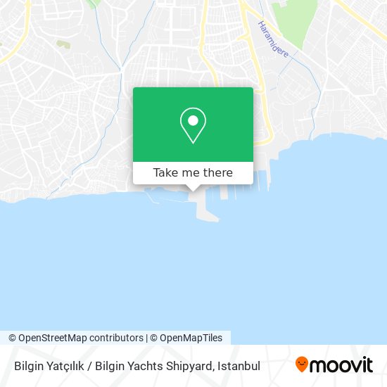 Bilgin Yatçılık / Bilgin Yachts Shipyard map