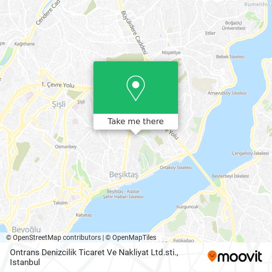 Ontrans Denizcilik Ticaret Ve Nakliyat Ltd.sti. map