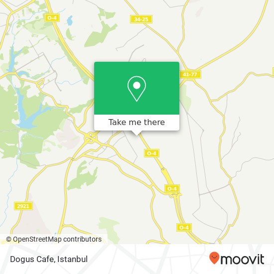 Dogus Cafe map