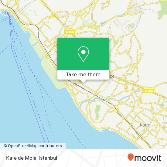 Kafe de Mola map