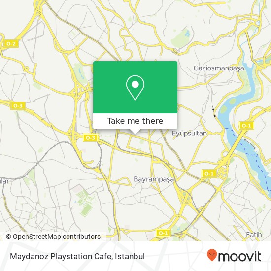 Maydanoz Playstation Cafe map