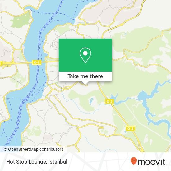 Hot Stop Lounge map