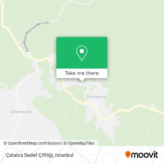Çatalca Sedef Çiftliği map