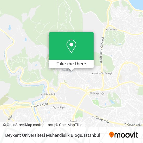 Beykent Üniversitesi Mühendislik Bloğu map