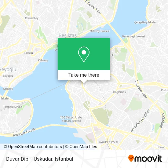 Duvar Dibi -  Uskudar map