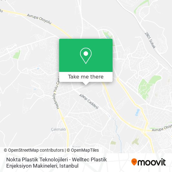 Nokta Plastik Teknolojileri - Welltec Plastik Enjeksiyon Makineleri map