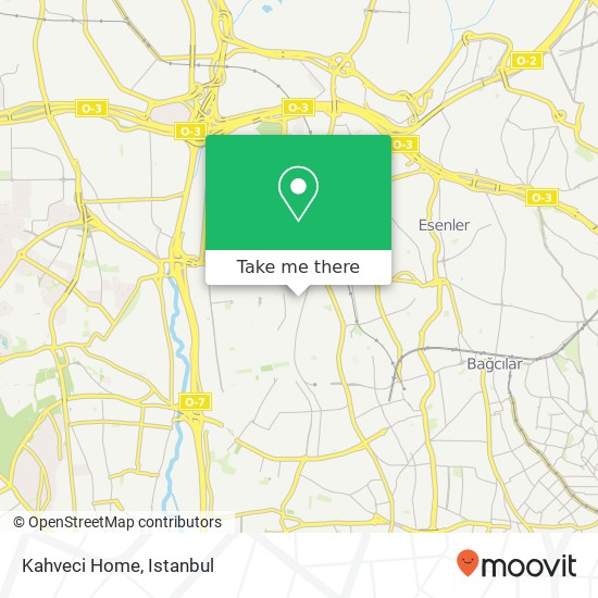 Kahveci Home map
