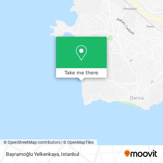 Bayramoğlu Yelkenkaya map