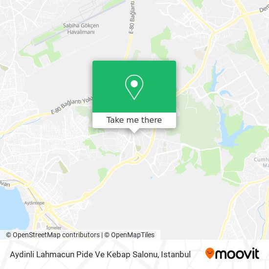 Aydinli Lahmacun Pide Ve Kebap Salonu map