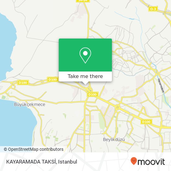 KAYARAMADA TAKSİ map