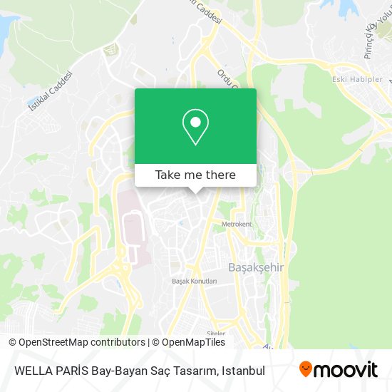 WELLA PARİS Bay-Bayan Saç Tasarım map