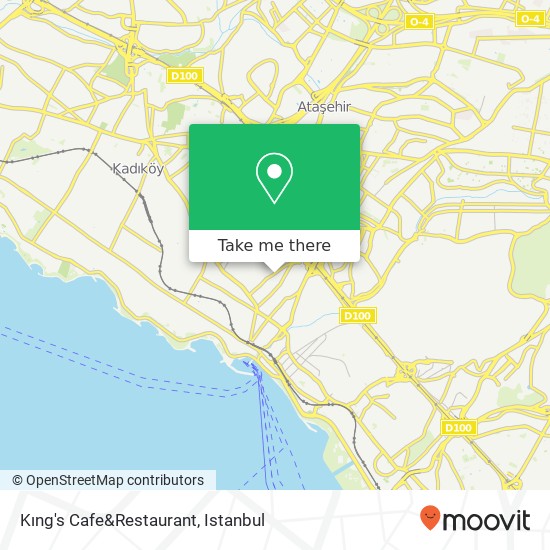 Kıng's Cafe&Restaurant map