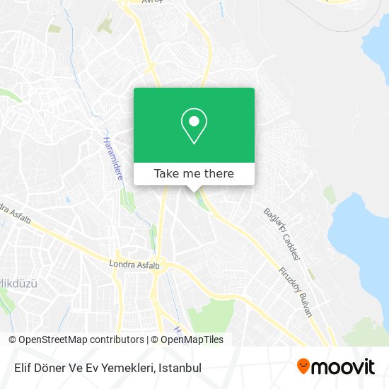 how to get to elif doner ve ev yemekleri in esenyurt by bus cable car or train