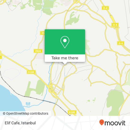 Elif Cafe map