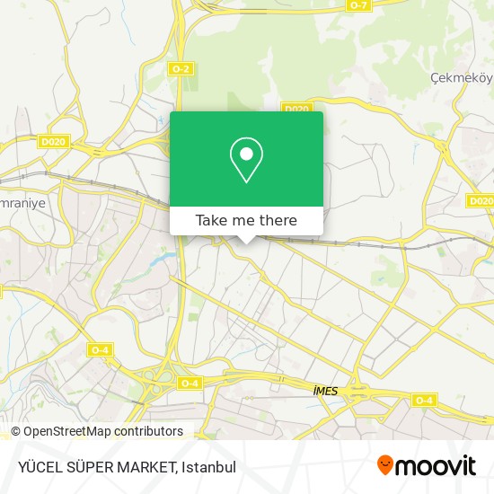 YÜCEL SÜPER MARKET map