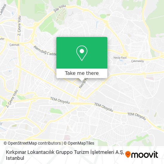 Kırkpınar Lokantacılık Gruppo Turizm İşletmeleri A.Ş map